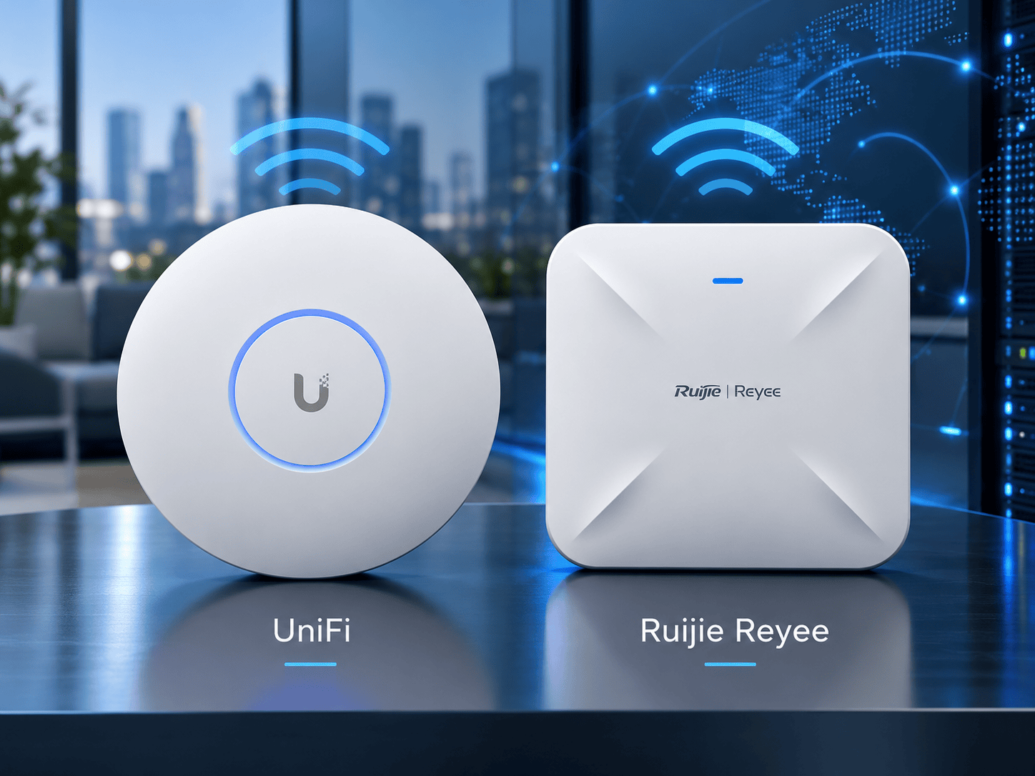 Wi-Fi Mesh systém UniFi a Ruijie, Reyee