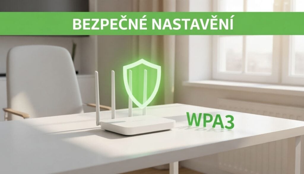 Bezpečné Wi-Fi nastavení a ochrana před hackery.
