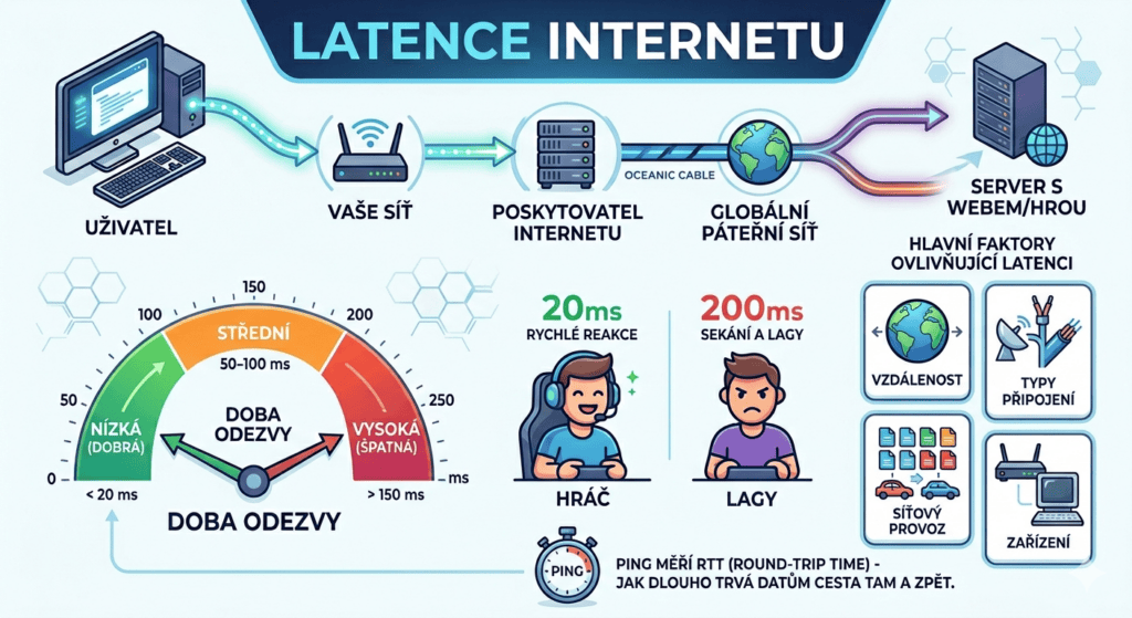 latence-pripojeni